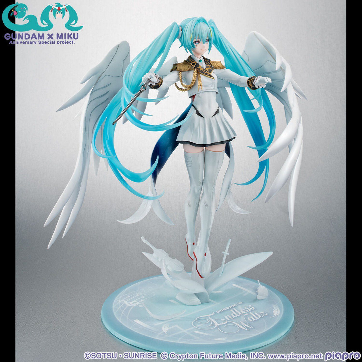 Lucrea 高达45周年联名<span class="highlight">初音</span>未来 <span class="highlight">初音</span>未来·飞翼高达零式EW形态